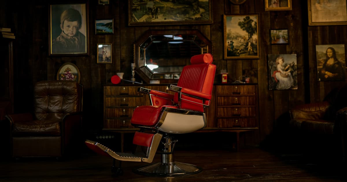 Barbershop chair